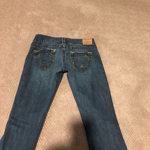 True Religion Denim Flare Leg Jeans